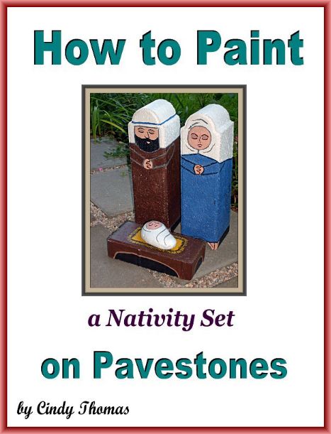 How to Paint a Nativity Set on Pavestones